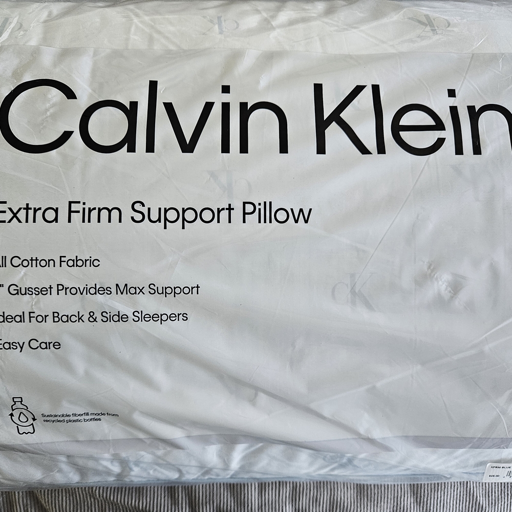 Calvin Klein White Bedding Pillow